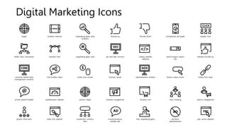 Icons or visuals representing each service